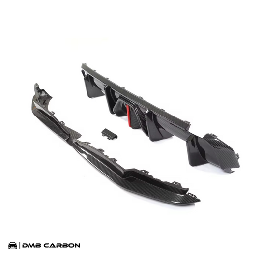 G8X M3 & M4 3-Piece F1 Light Carbon Fiber Diffuser