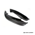 Load image into Gallery viewer, F30 3-Series Carbon Fiber Front Lip Splitters (Base Bumpers)