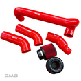 Load image into Gallery viewer, DMB G8X M3 / M4 / M2 Front Mount Silicone Race Intake Kit