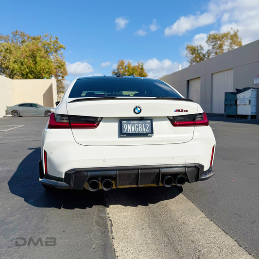 G8X M3 & M4 Carbon Fiber Rear Diffuser Trim
