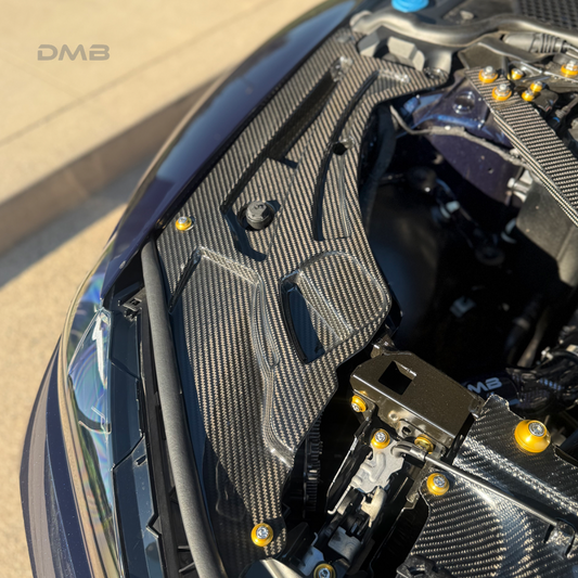 G8X M3 / M4 Carbon Fiber Engine Bay Headlight Covers
