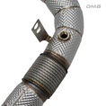 Load image into Gallery viewer, G90 / G99 M5 DMB Race Downpipes
