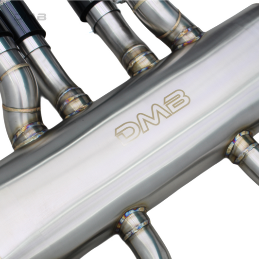 G8X M3 & M4 DMB MP-Style Center Exit Valved Catback Exhaust System