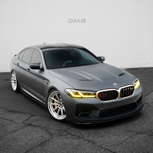 F90 M5 DMB-Style Dry Carbon Fiber Front Lip 3-Piece (LCI)