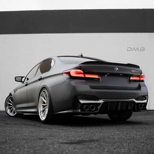 F90 M5 3D-Style Carbon Fiber Rear Diffuser