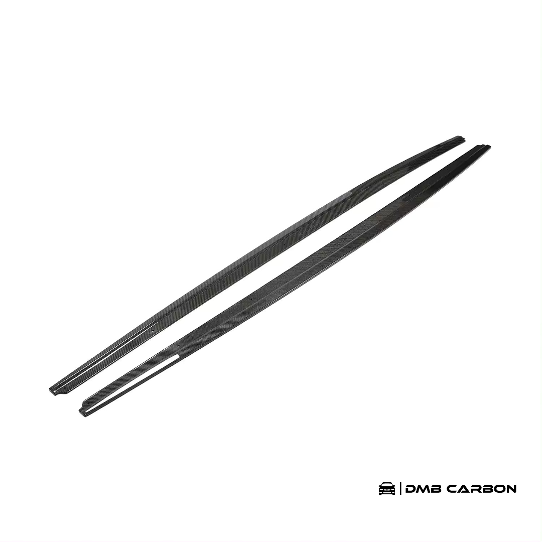 F10 5-Series MP-Style Carbon Fiber Side Skirt