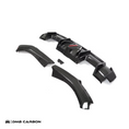 Load image into Gallery viewer, G8X M3 & M4 3-Piece F1 Light Carbon Fiber Diffuser
