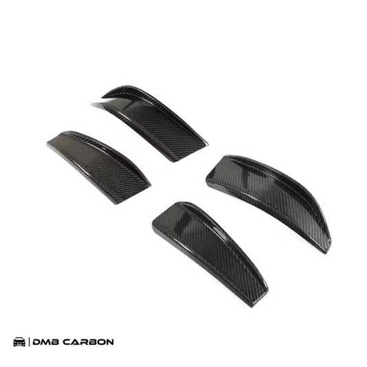 G8X M3 & M4 Carbon Fiber Front Bumper Canards
