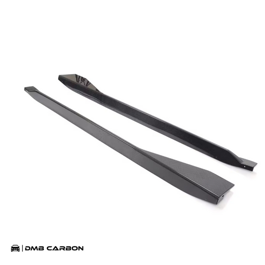 G8X M3 & M4 MP-Style Carbon Fiber Side Skirt Replacement