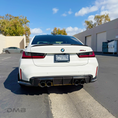 Load image into Gallery viewer, G8X M3 & M4 Carbon Fiber Rear Diffuser Trim
