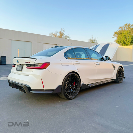G8X M3 & M4 MP-Style Carbon Fiber Side Skirt Replacement