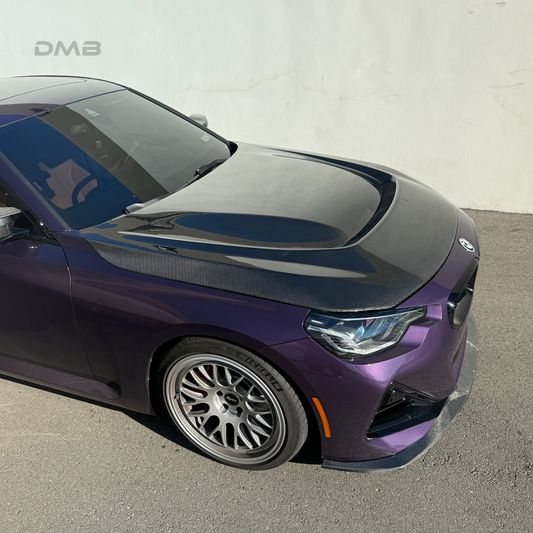 G87 M2 / G42 2-Series Dry Carbon Fiber Hood