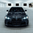 Load image into Gallery viewer, G8X M3 & M4 V-Style Dry Carbon Fiber Front Grille
