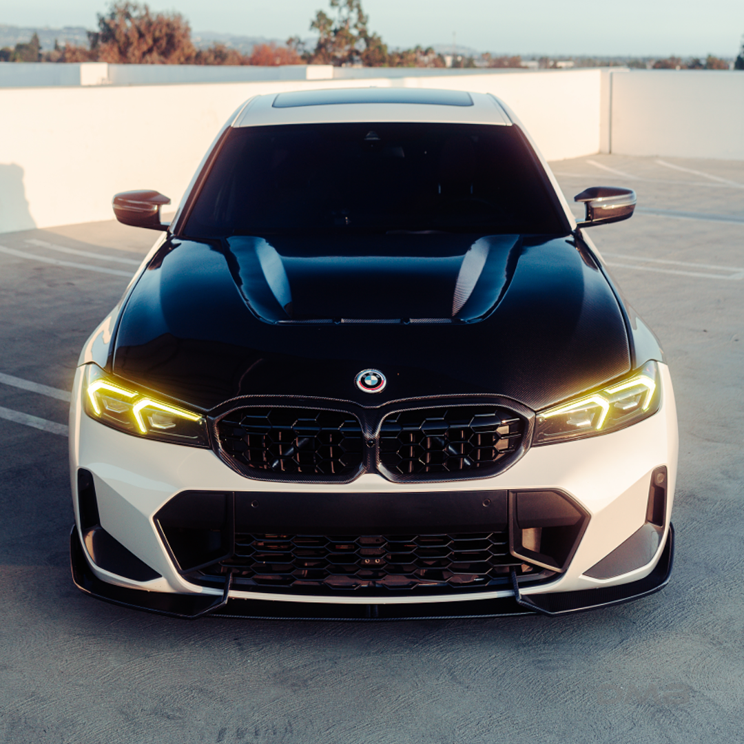 LCI M340 A-Style Carbon Fiber Front Lip