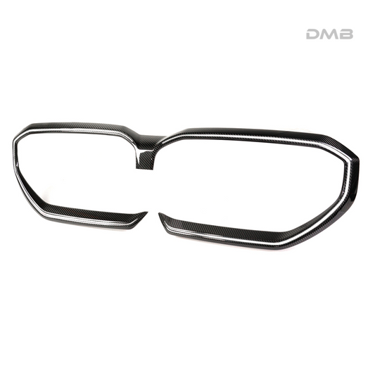 G90 / G99 M5 & G60 5-Series Carbon Fiber Grille Overlay
