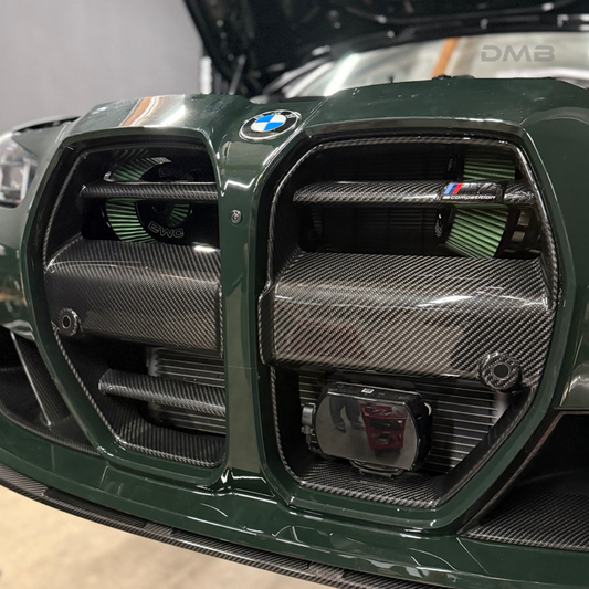 G8X M3 & M4 1-Piece ST-Style Carbon Fiber Front Grille